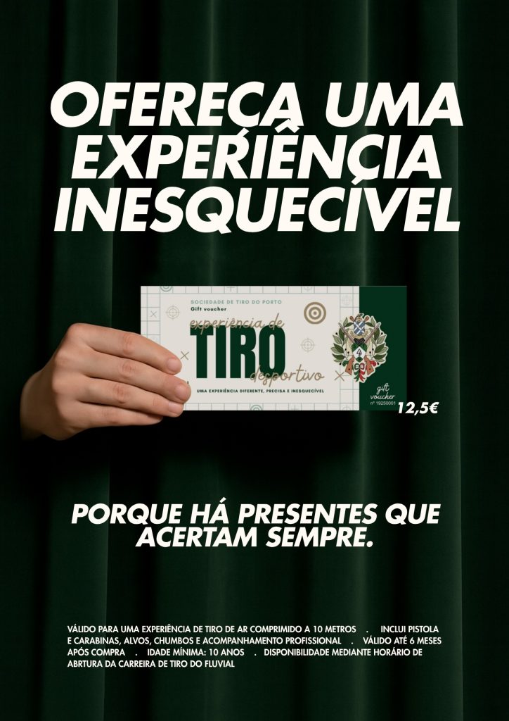 Voucher experiência de Tiro